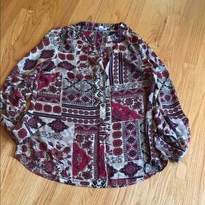 Westport Floral Patchwork Blouse